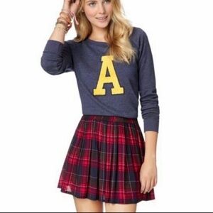 NWT Aeropostale x Lori Latimer plaid skirt M